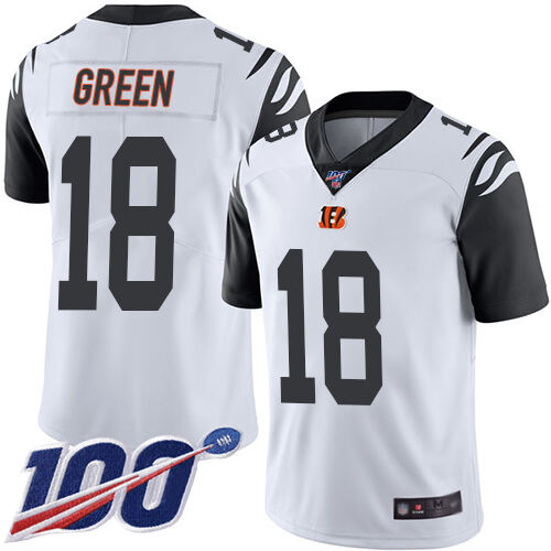 Bengals #18 A. Green Green None NFL Limited Jersey fan gear