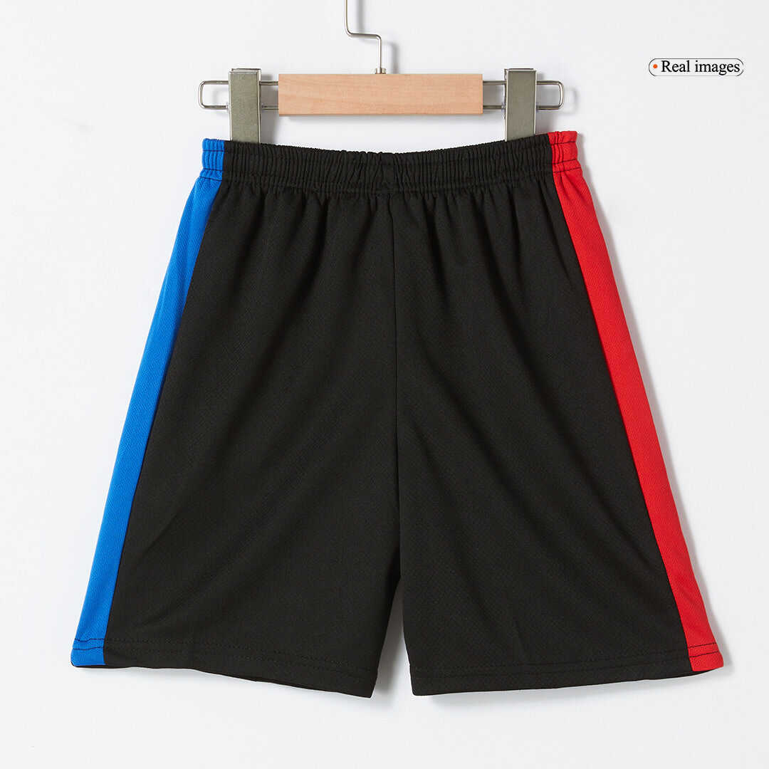 Kid's Barcelona Away Soccer Jersey Kit(Jersey+Shorts) 2024/25Authentic