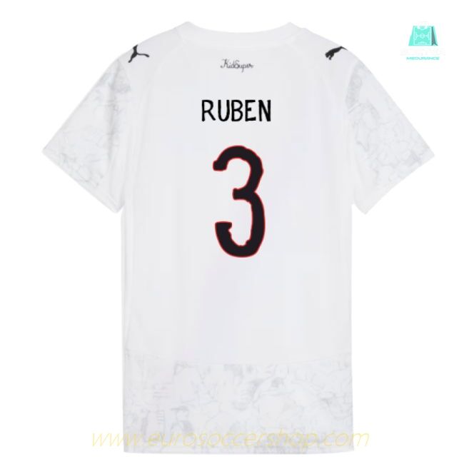 2025-2026 KIDSUPER x Manchester City CWC Shirt (White) - Womens (Ruben 3)