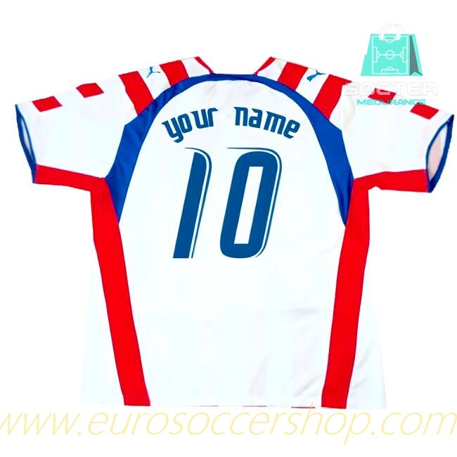 2006-2007 Paraguay Home Football Shirt (Custom)