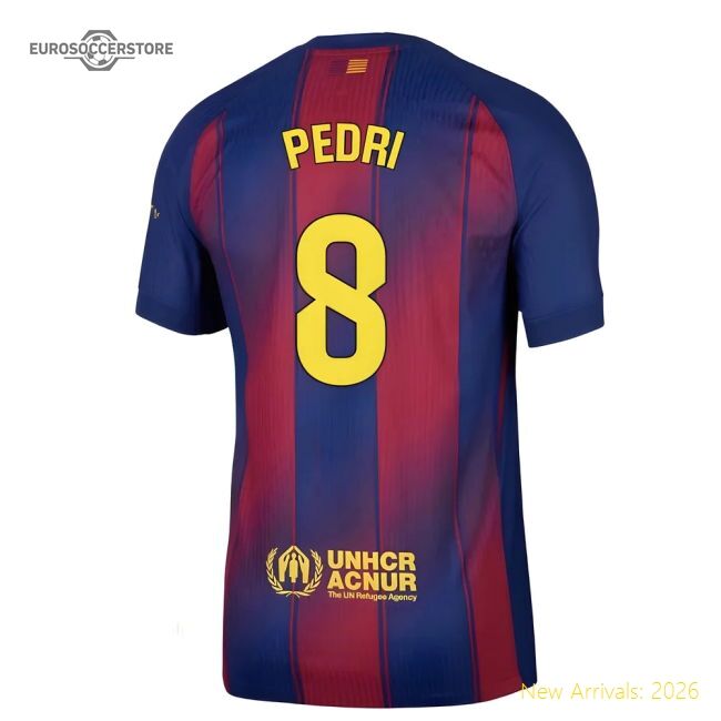 Barcelona Laliga Santander Pedri Home Pro-level Jersey Nike Dri-fit