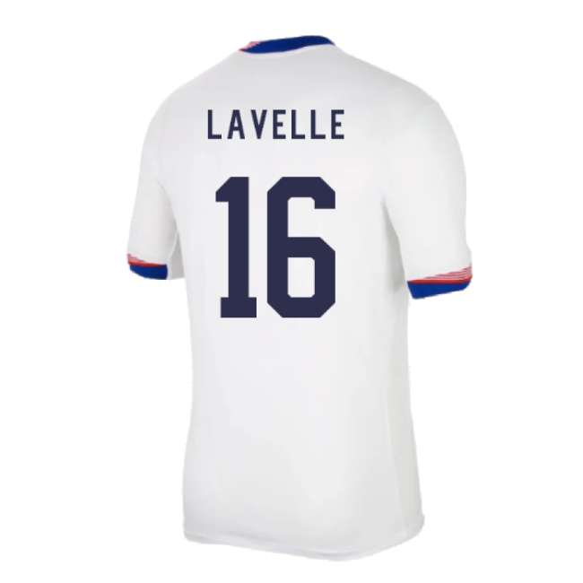 2024-25 Collection USA Home Shirt (Lavelle 16)