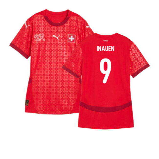 2025 Switzerland EUR25 Home Shirt (Womens) (Inauen 9)