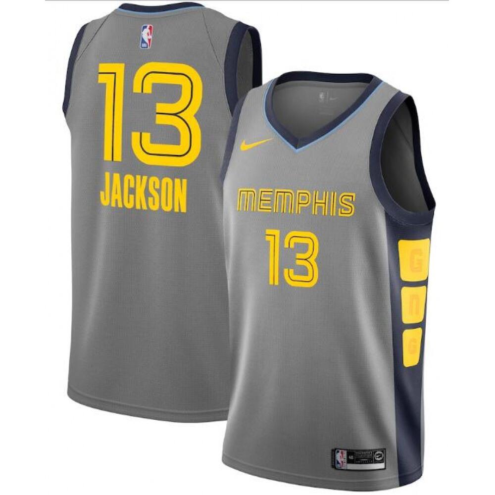 Game Day Limited Edition Men's MEM #13 Jaren None Basketball Jersey