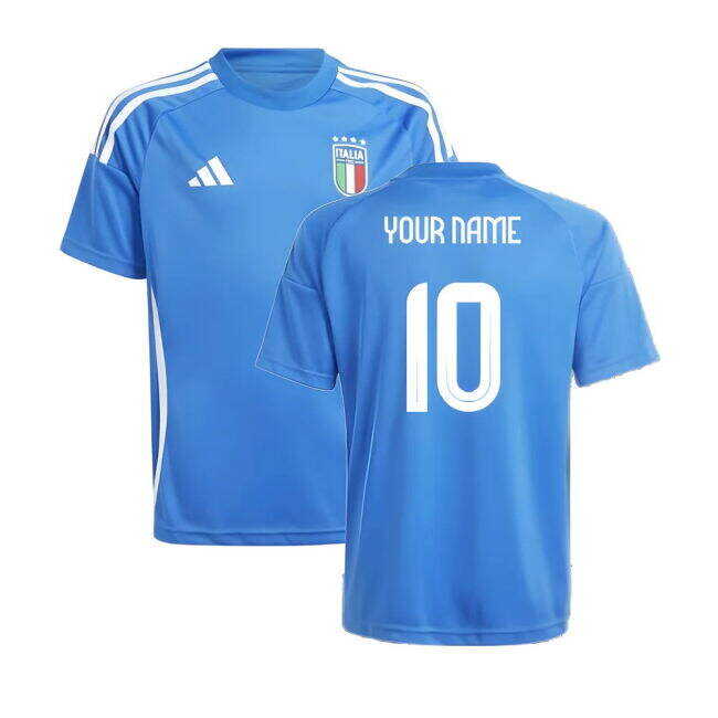 Mall Discounts 2024-2025 Italy Home Fan Jersey (Kids) (Your Name) Beautiful