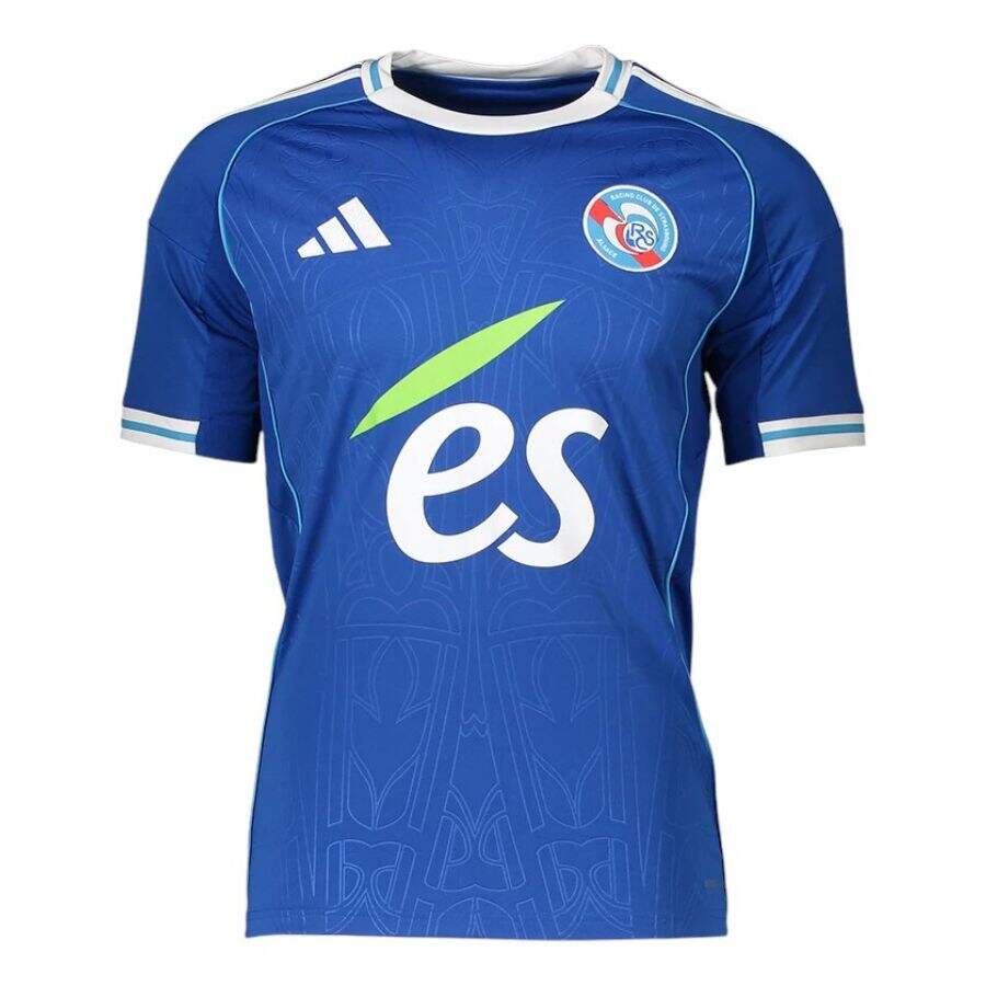 Strasbourg Home Youth Team Jersey 2025-2026