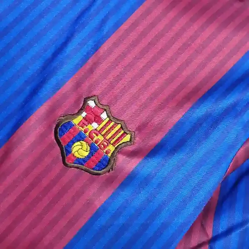 1990-1991 Barcelona Jersey retro kit