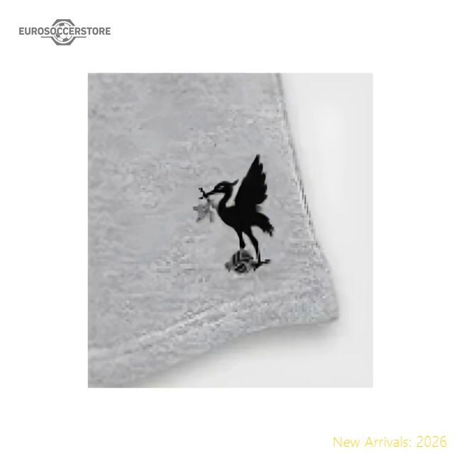 Official Liverpool The Bird Grey Shorts - Premium Quality Football