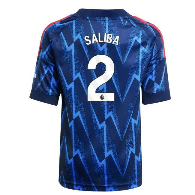 2025-2026 Arsenal Away Mini Kit (Saliba 2)