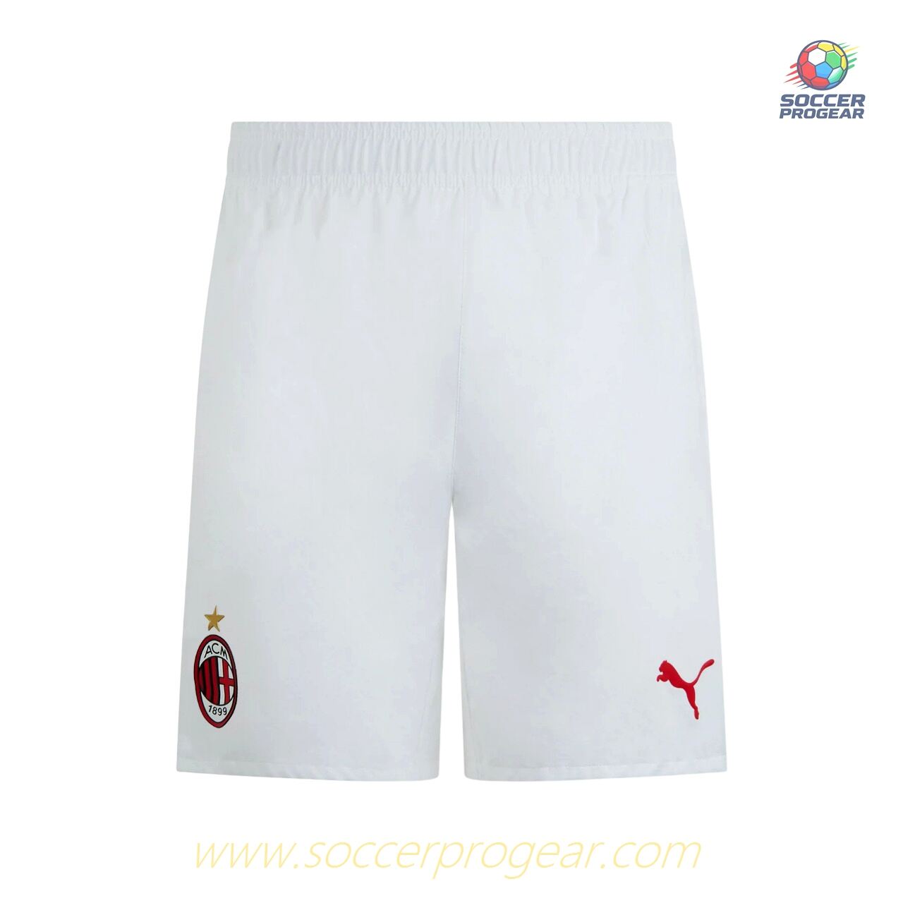 AC Milan Home Shorts 2024/25 Collection White