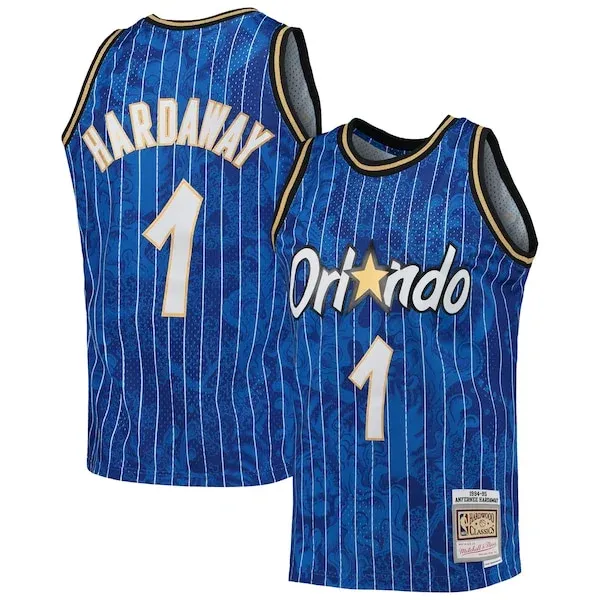 Penny Hardaway ORL Swingman Jersey - high-quality modern - Blue