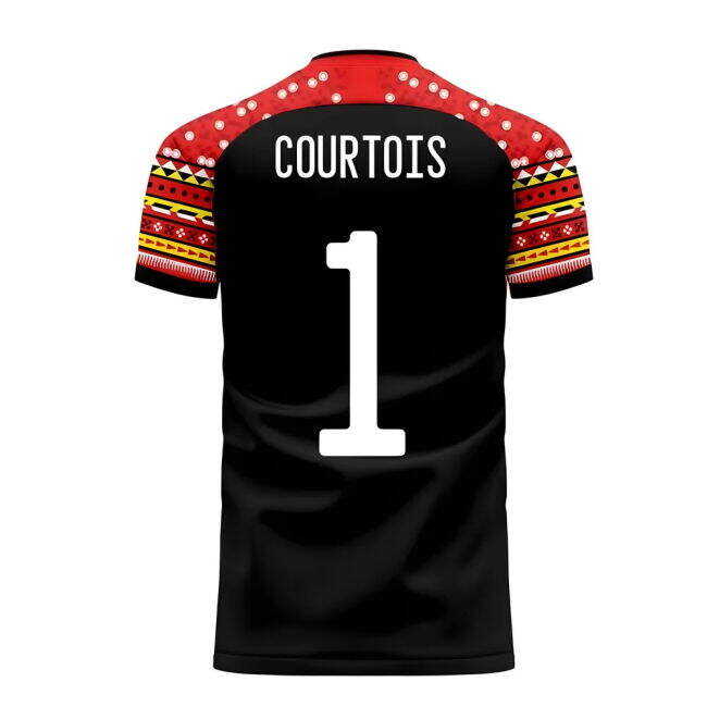 Mall Discounts Belgium 2025-2026 Away Concept Football Kit (Libero) (COURTOIS 1) Fashionable