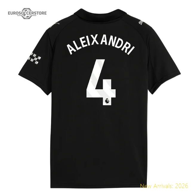 Premium 2025-2026 Man City Away Shirt (kids) (aleixandri 4) - Premium