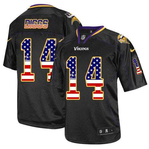Authentic None #None Black None Elite NFL Jersey team jersey