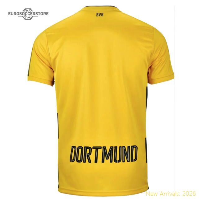 Performance Borussia Dortmund 2017-18 Home Shirt (S) (Very Good)