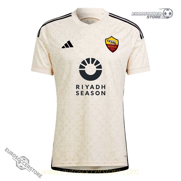 AS Roma 23-24 Away Jersey with New RIYADH Sponsorship