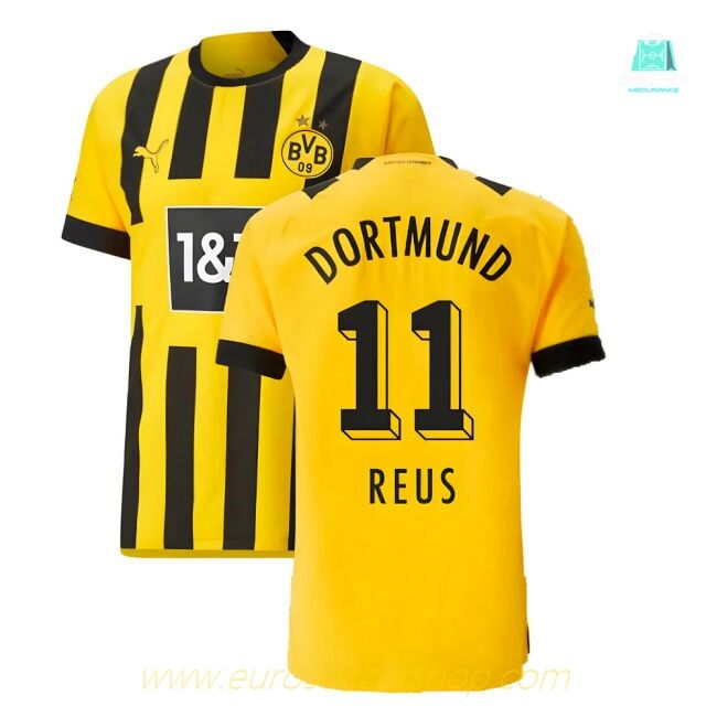 2022-2023 Borussia Dortmund Authentic Home Shirt (REUS 11)