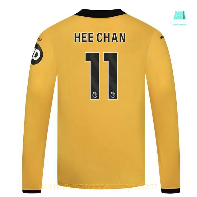 2025-2026 Wolves Long Sleeve Home Shirt - Kids (Hee Chan 11)