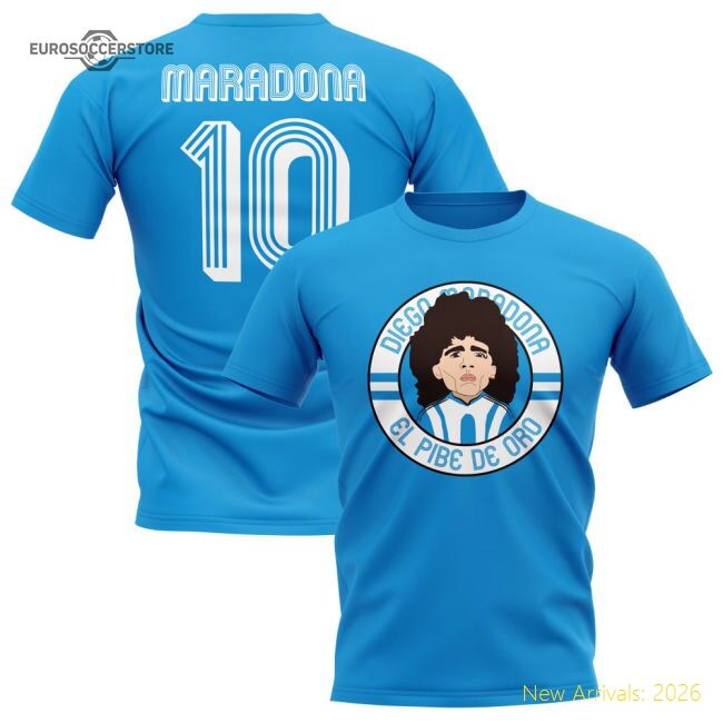 Diego Maradona 20242025 Regular Shirt  Authentic Retro