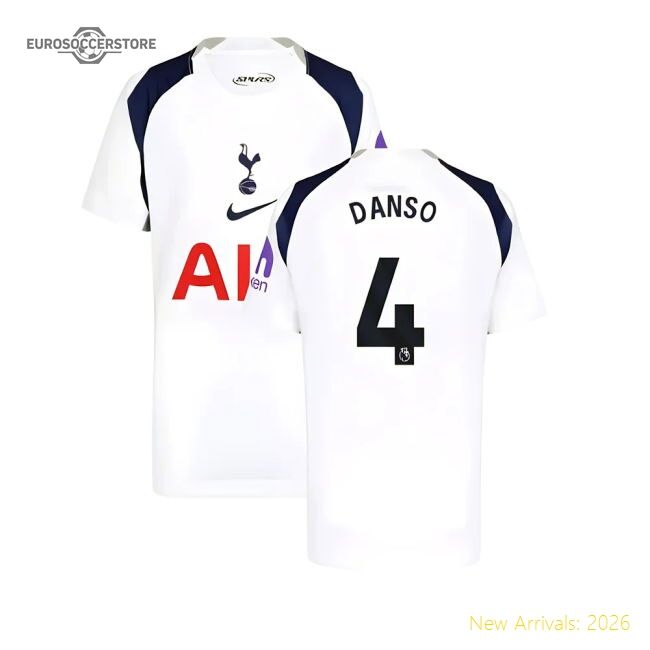 2025-2026 Tottenham Hotspur Hotspur Home Shirt (kids) (danso 4)