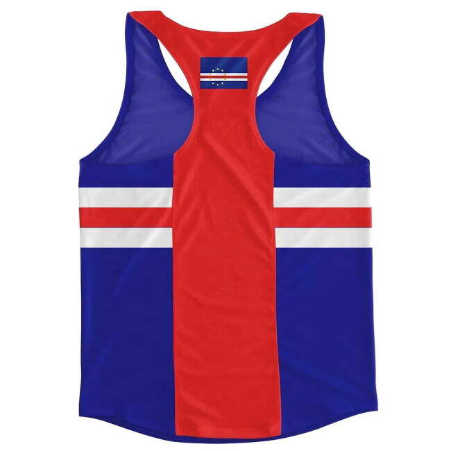 Cape Verde Flag Running Vest