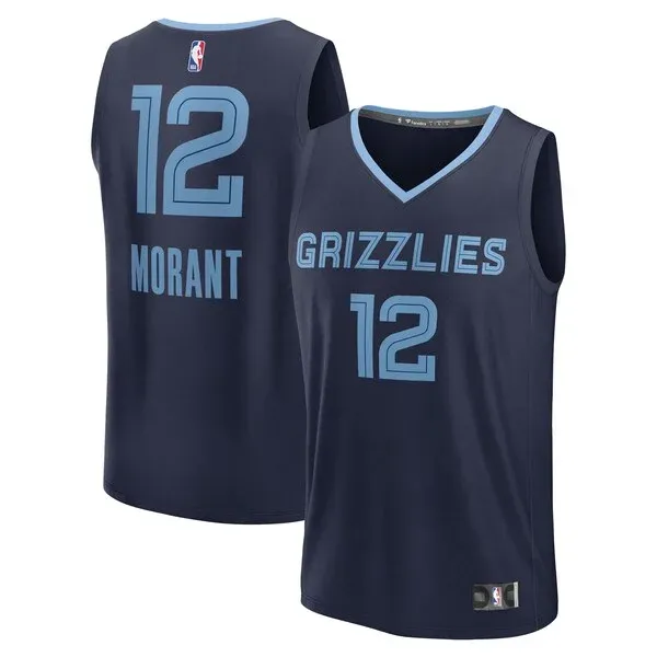 Ja Morant MEM Replica Jersey - classic Basketball - Navy athletic