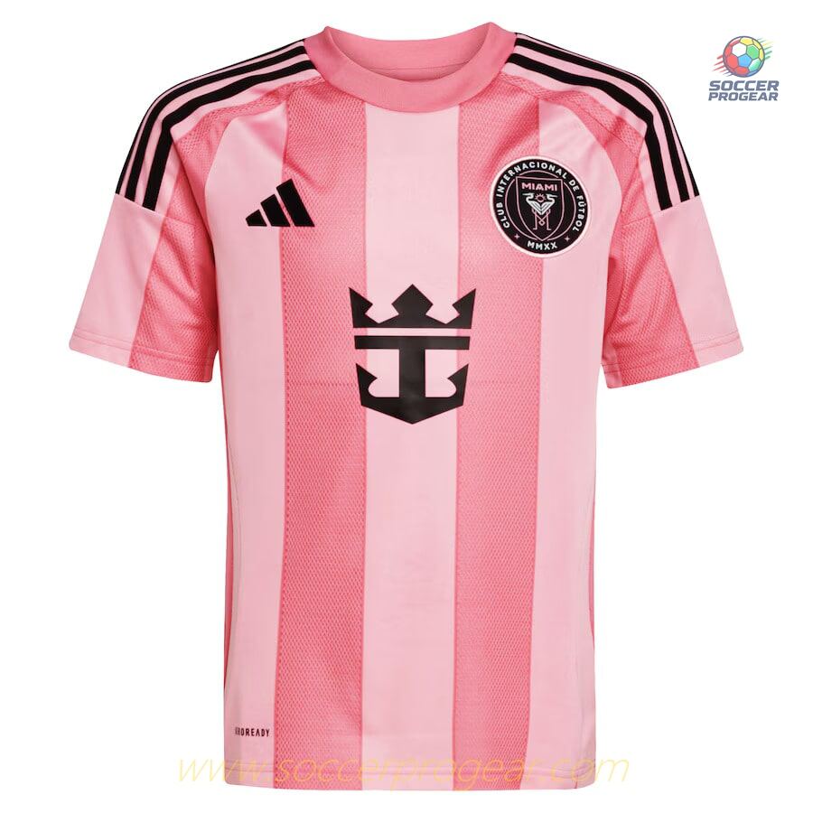 Inter Miami Home Kids Edition Team Jersey 2025-2026 Season