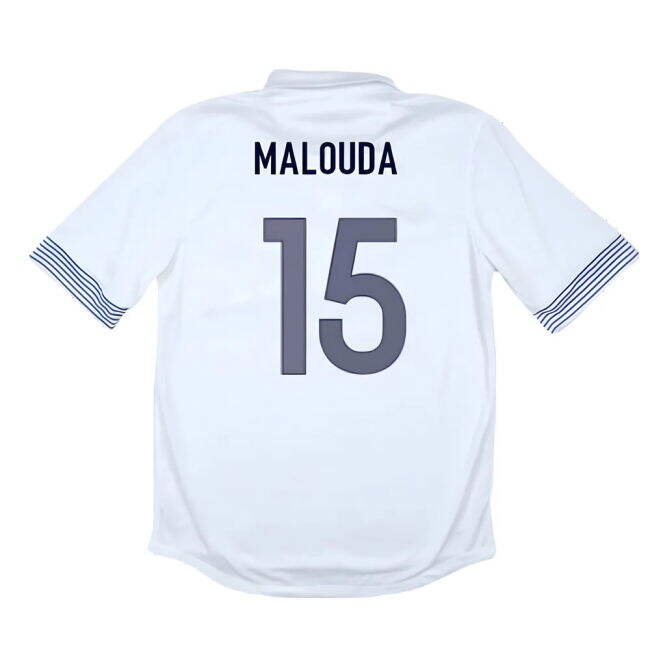 France 2012-13 Away Shirt ((Good) M) (Malouda 15)