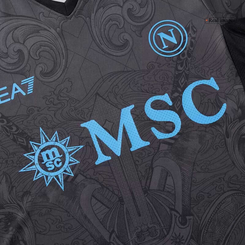 SSC Napoli 2024/25 Campioni d¡¯Italia Third Match Shirt Authentic Kit