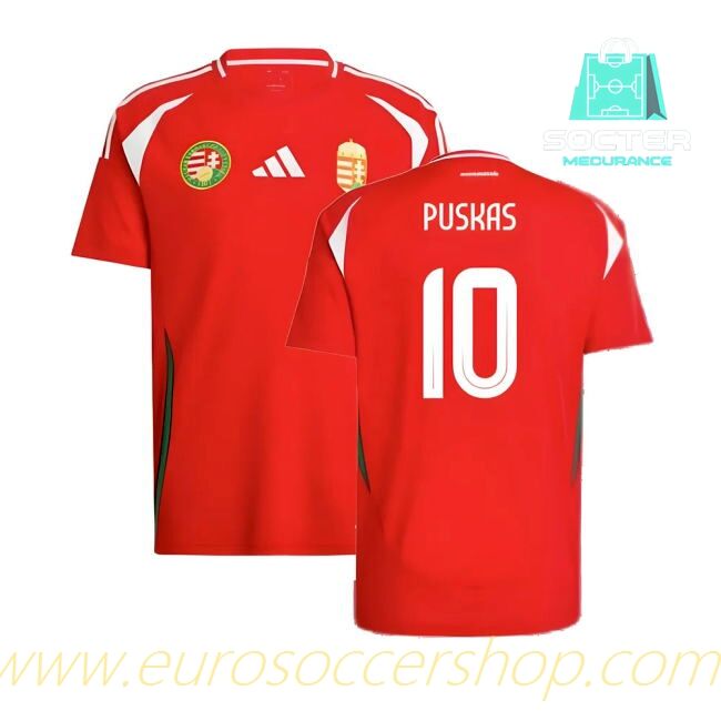 2024/25 Campaign Official Hungary Home Football Shirt (PUSKAS 10)
