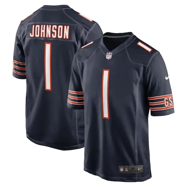 None Jaylon Johnson Game Jersey - Navy | NFL Player Jersey | NFL Footb