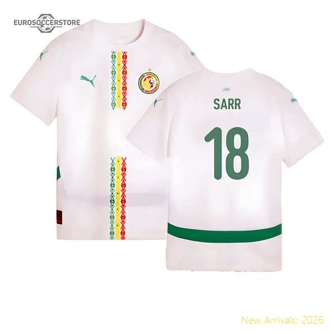 Senegal Kids 20242025 Home Shirt  Premium Aeroready Contemporary