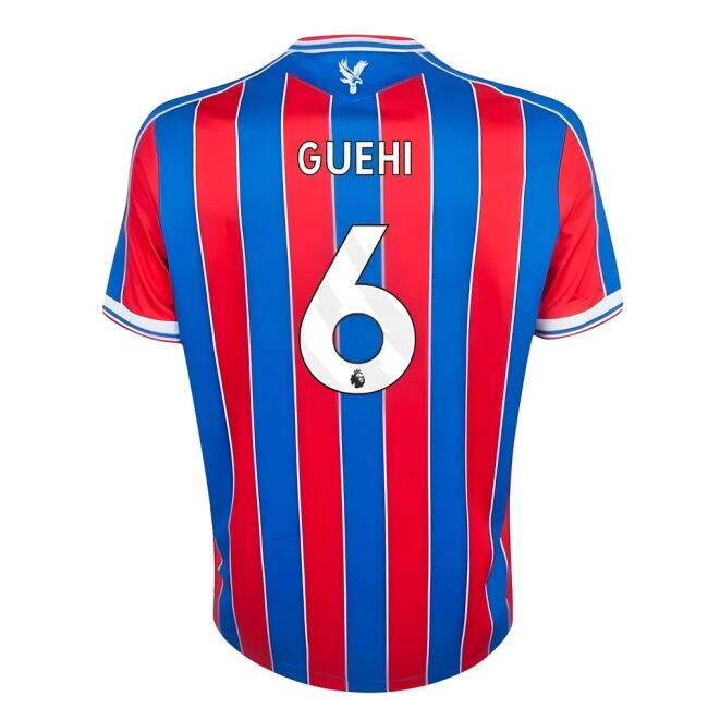 2025-2026 Crystal Palace Home Modern Elite Authentic Jersey Guehi#510