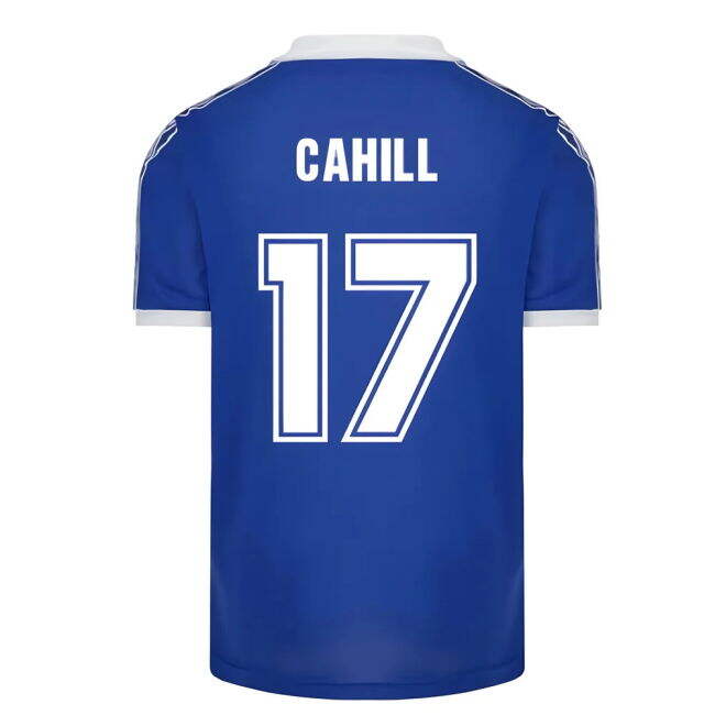Everton 1980 Umbro Retro Football Shirt (CAHILL 17)