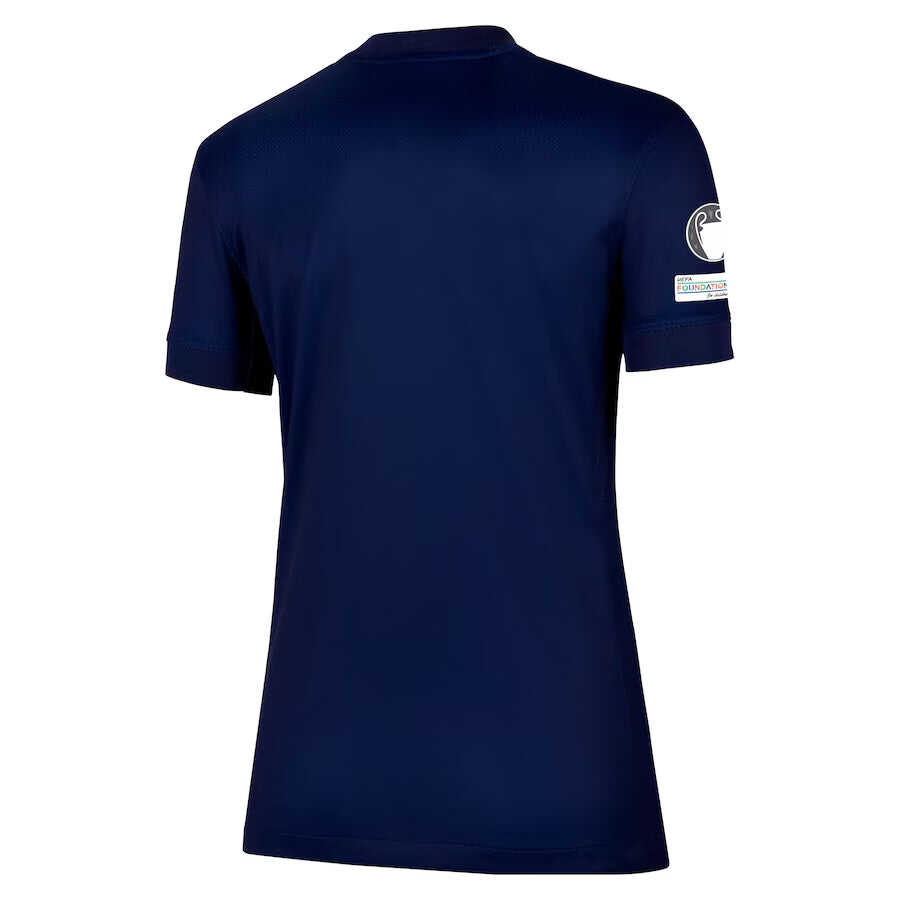 Women's PSG Home Match Shirt 2025-26 with Champions League and UEFA Fo