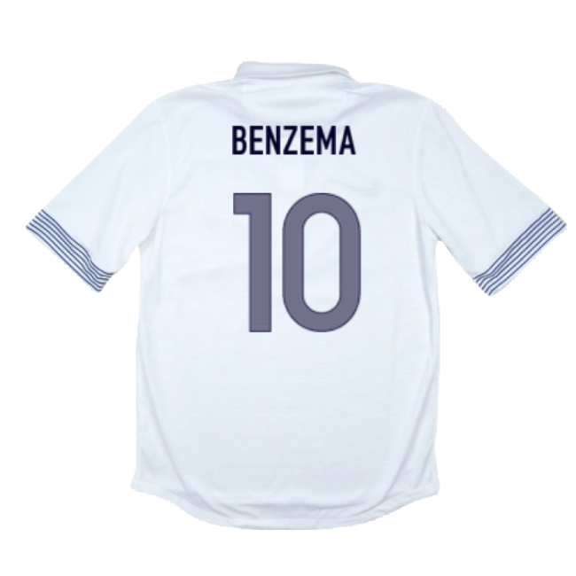 Convenient France 2012-13 Away Shirt ((Good) M) (Benzema 10) Discount Campaign