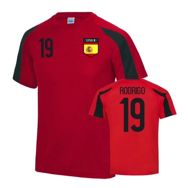 Spain Team Traditional Home Soccer Jersey (1)