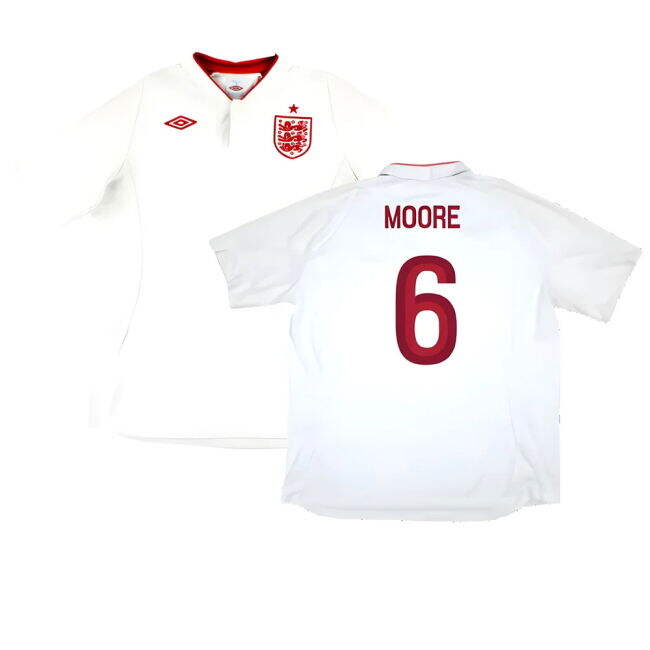 Updated Breathable England Home Soccer Jersey (1)