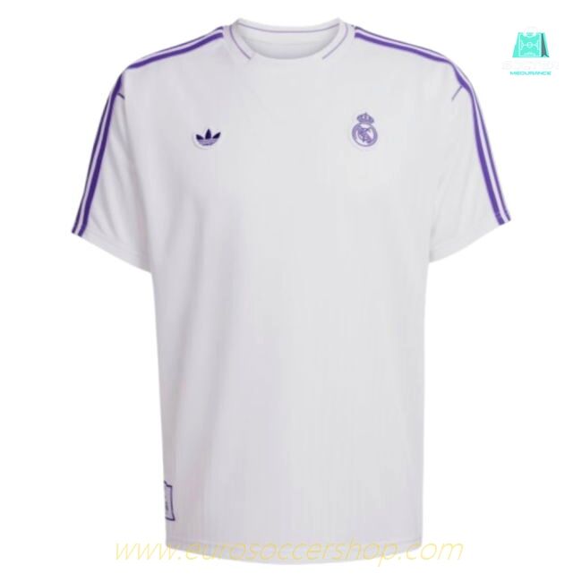 Real Madrid Terrace Icons Shirt (White) (Zidane 5)