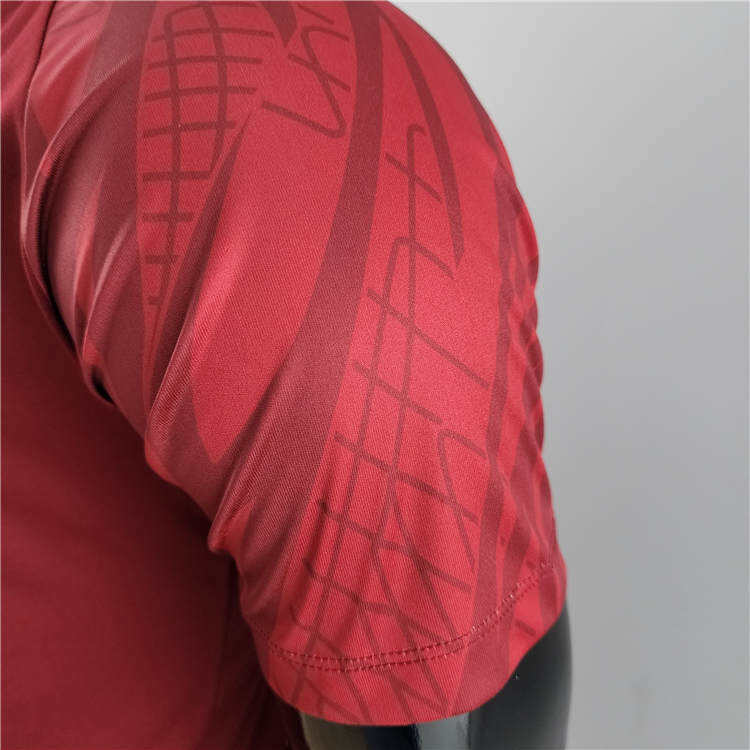 Portugal 2022 World Cup Red Soccer Jersey Polo Shirt - World Cup