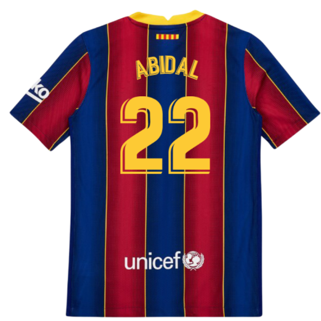 Modern 2020-2021 Barcelona Vapor Match Home Shirt (Kids) (ABIDAL 22...