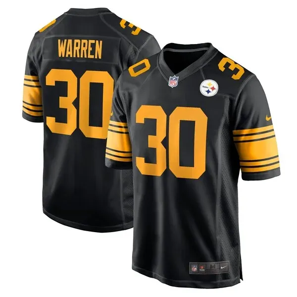 Pro-Level PIT Steelers Game Jersey - Black | NFL Fan Apparel