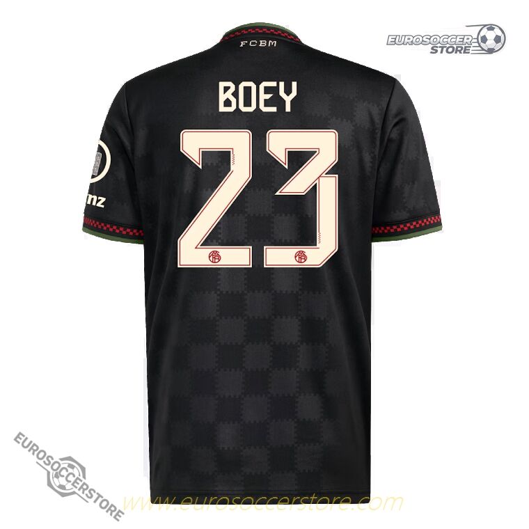 Bayern Munich 2025-26 Champions League BOEY 23 Version Jersey