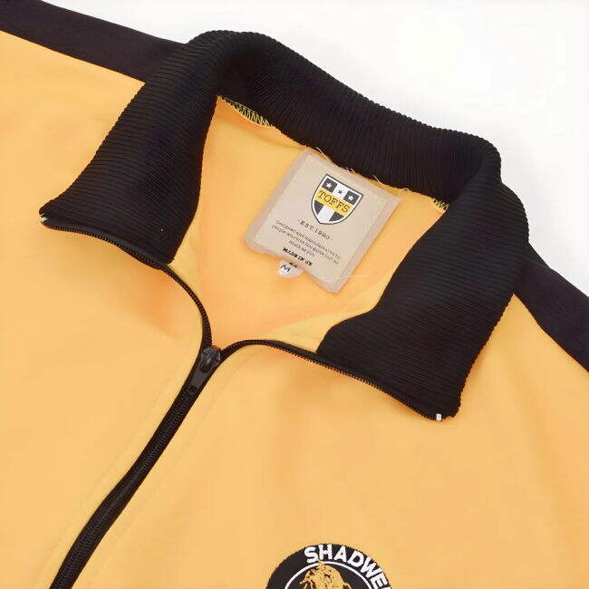 High-Quality Shadwell Town FC Retro Track Top Kit High Performance