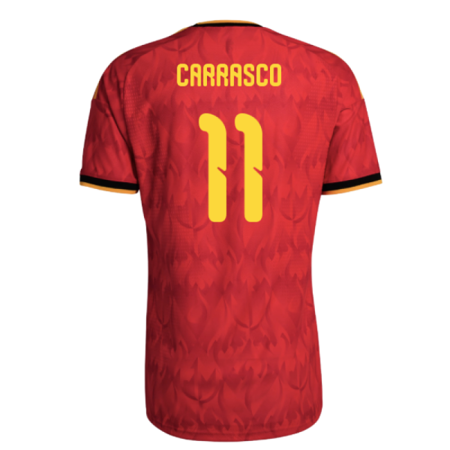 Chic Belgium 2026-2027 Belgium Authentic Home Shirt (Carrasco 11) f...