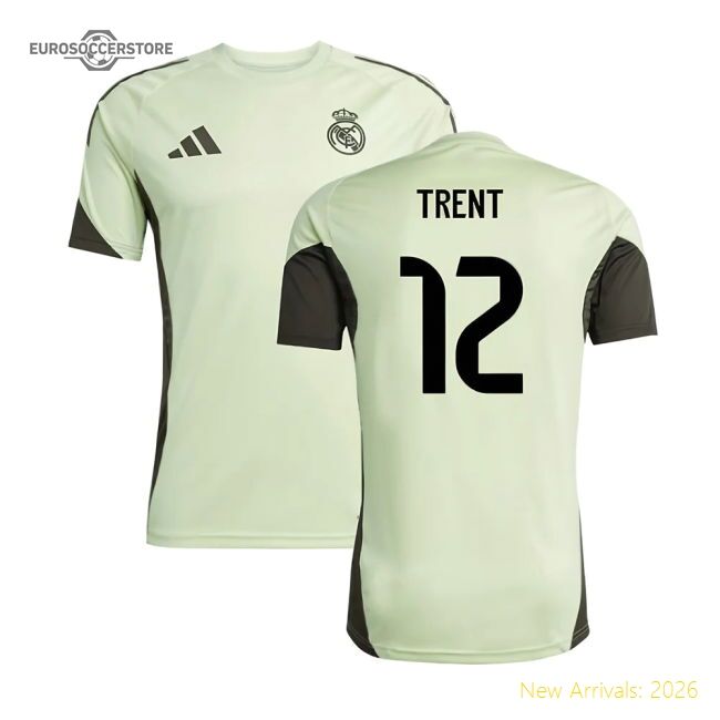 2025-2026 Real Madrid Training Jersey (almost Lime) (trent 12)