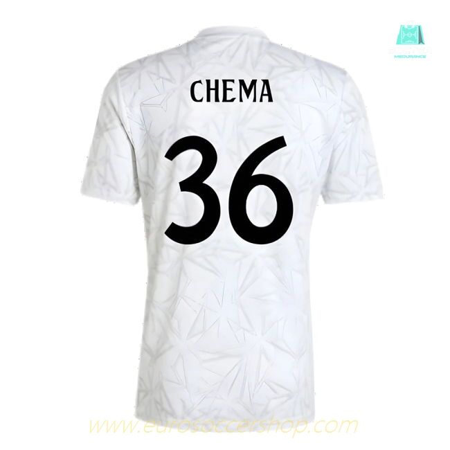 2024-2025 Real Madrid Pre-Match Shirt (White) (Chema 36)