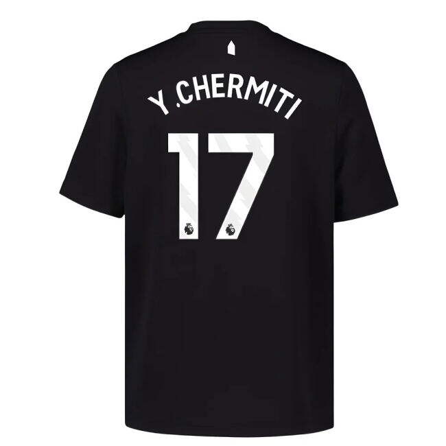 2025-2026 Everton Third Shirt - Kids (Y.Chermiti 17)