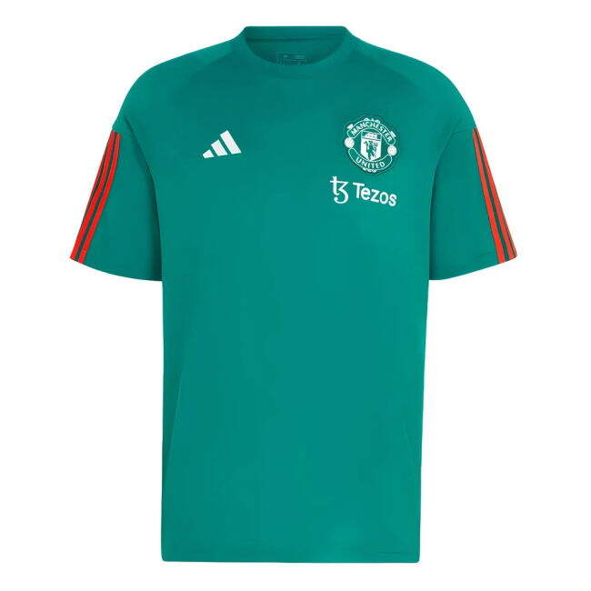 Men's 2023-2024 Man Utd Training Tee (Green)