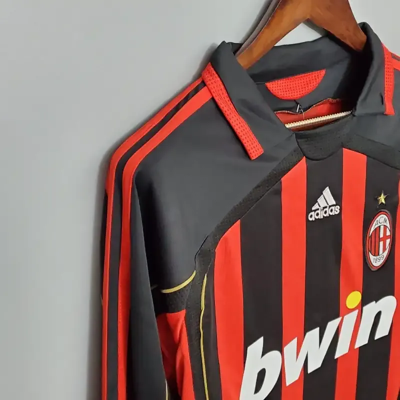 2006-2007 Long Sleeve AC Milan Jersey retro kit